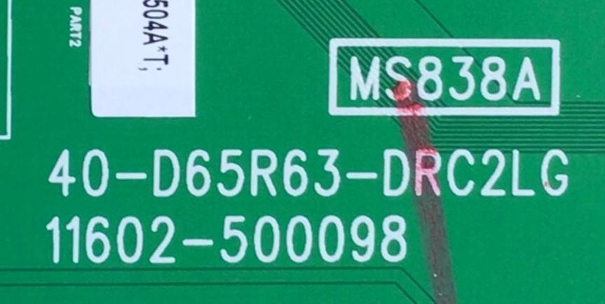 KIT DE TARJETAS PARA TCL / MAIN 30800-000017 / 40-RT73M1-MAD2HG / 30801-000010 / FUENTE 08-P402W0L-PW210AA / 40-P402H-PWA1CG / T-CON ST6451D03-3 / CSC06-1 / 24291100AS / LED DRIVER 08-D65R630-DR200AA / 40-D65R63-DRC2LG / PANEL LVU650NDHL / MODELO 65R635 - Imagen 3